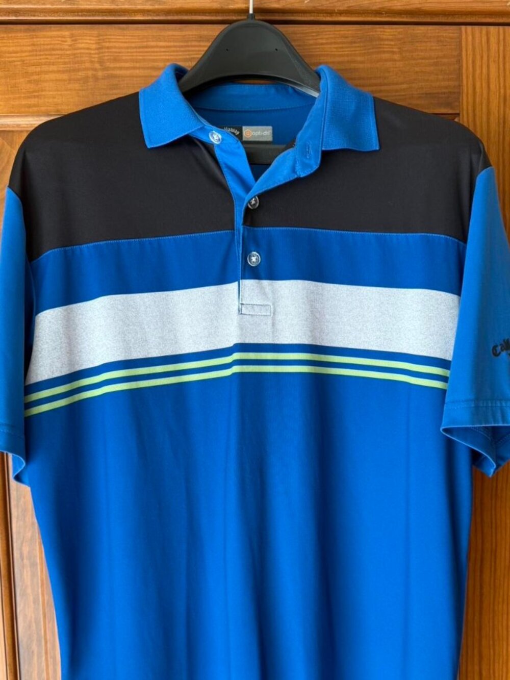 Callaway blue golf polo shirt Size M